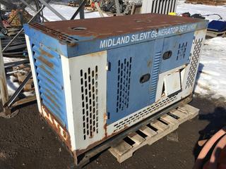 Midland Silent Generator 10 Kw. *Running, Does Not Build Power*