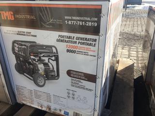 TMG Industrial Portable Generator 12000 Starting Watts. 9000 Running Watts.