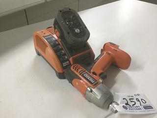 Rigid Drill, 14.4 V Battery and Charger no Case.