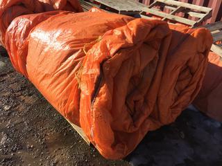 (1) Insulated Tarps 50' x 50'.