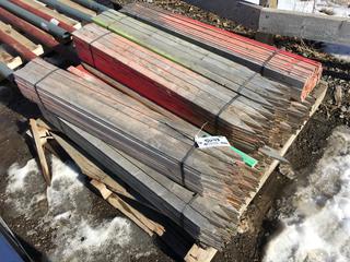 (10) Bundles of 48" Survey Lathe Pointed 48/Bundle.