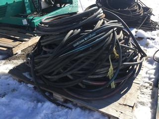 Pallet of 1/2" Rubber Hoses.