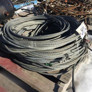 Quantity of 3/8" Steel Cable.