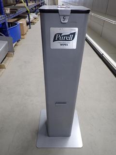 (6) Purell Hand Sanitizing Wipe Stations.