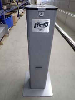 (6) Purell Hand Sanitizing Wipe Stations.