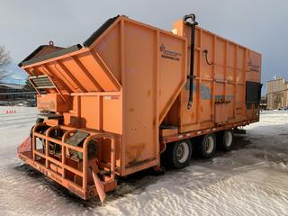 2009 SRS P70 Ice/Snow Melter c/w Deere 4045 Engine, Stamford UCI224F 60kw 480V 3 Phase Alternator, Power Flame CMB-0  Burner, Showing 862 Hours, Mounted On Trailtech Triaxle Pintle Hitch Trailer VIN 2CU3LLRSX92027258 *Note: Manual In Office