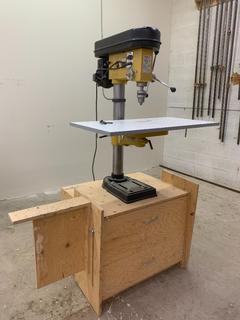 Force International SC-18 120V, 60Hz, 7 Amp 16-Speed Drill Press.