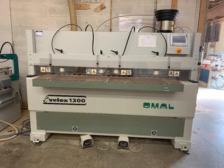 2015 Omal Velox 1300 CNC Horizontal Bore, Glue and Dowel Inserter, 220V, 60Hz, 3 Phase, S/N 11034.