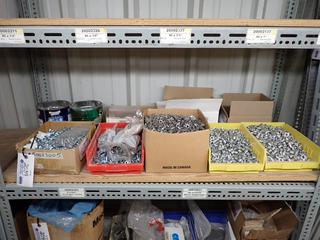 Quantity of Assorted Threaded Inserts and Fasteners.