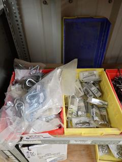 Quantity of Assorted Bolts, Rigging Cable and Thimbles.