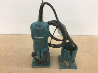 Makita Model 3709 120V Laminate Trimmer.