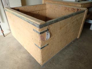 Custom Built Rolling Bin, 48"x 48".