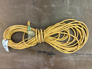 Heavy Duty Extension Cord With Triple Outlet.