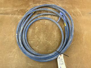 3/8" 300psi Air Hose c/w Blow Gun.