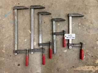 (3) 12" & (2) 18" Bar Clamps.