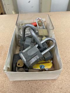 Quantity of Assorted Locks.