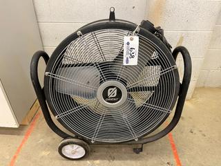 Orient Model HDV-24T 120V 60Hz 1.9A 3-Speed Industrial Fan.