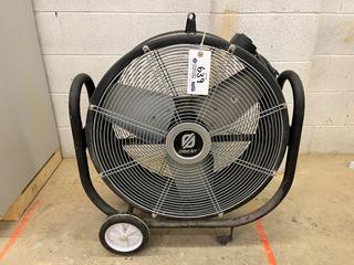 Orient Model HDV-24T 120V 60Hz 1.9A 3-Speed Industrial Fan.