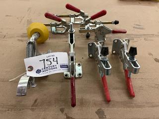 Quantity of Assorted Toggle Clamps.