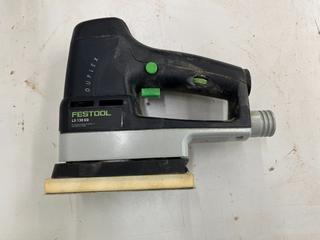 Festool Duplex LS130 EQ Linear Sander c/w Case & Contact Cement.