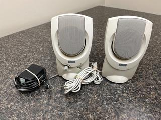 (2) Altec Lansing AVS200 Computer Speakers.