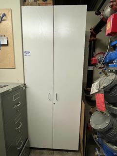 2-Door Cabinet, 36"x 24.5"x 94.5".