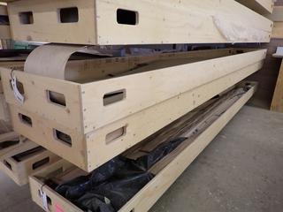 Quantity of Various Lengths & Widths of White Oak Veneer.