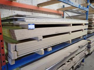 Quantity of Plywood Sheets (Various Widths), MDF & Particle Board.