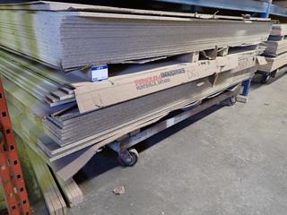 Quantity of Melamine Sheets (Various Widths).