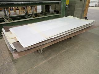 Quantity of Miscellaneous Laminate Sheets (Various Lengths & Widths.)