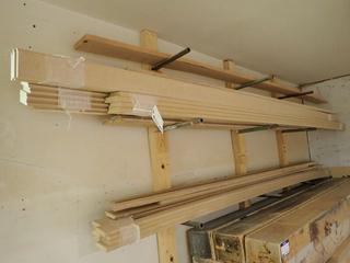 Quantity of MDF Hanging Rails.