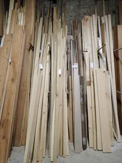 Quantity of Assorted White Oak Planks.