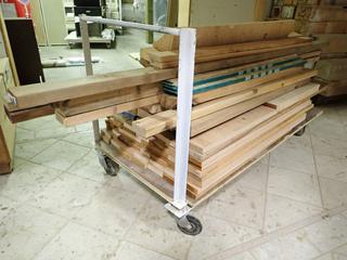 Quantity of Various Lengths & Widths of Cedar/Fir/White Oak Hardwoods.