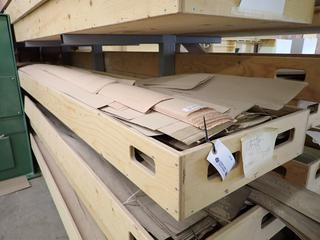 Quantity of Various Lengths & Widths of Red Oak & White Oak Veneer.