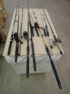 Quantity of Assorted Fishing Rods.