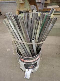 Quantity of Assorted Metal Rods.