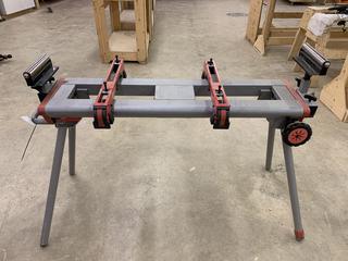 Milwaukee Miter Saw Stand, 550lbs Capacity.