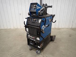 2016 Miller Pipeworx 400 230/460V 3-Phase Multi-Process Welding System, SN MG240159G C/w Miller Pipeworx 5.6A 115V Single Phase Cooler, SN MG110079G, Miller Pipeworx 11A 24V Bench Feeder, SN MG250008G And Cart *Note: Calibrated Oct 7th, 2021 To Oct 7th, 2022*