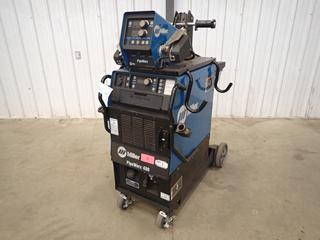 2016 Miller Pipeworx 400 230/460V 3-Phase Multi-Process Welding System, SN MG240160G C/w Miller Pipeworx 5.6A 115V Single Phase Cooler, SN MG110078G, Miller Pipeworx 11A 24V Bench Feeder, SN MG250001G And Cart. *Note: Calibrated Oct 7th, 2021 To Oct 7th, 2022*