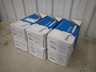 Qty Of (3) Boxes Of Air Liquide Blueshield 5/32in X 14in And (3) Boxes Of 3/16in X 14in Welding Rods