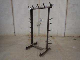 Custom Built Steel Storage Rack 40in X 35in X 81in 