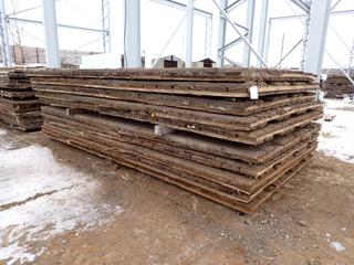 Qty Of (10) 16ft X 8ft Wood Rig Mats