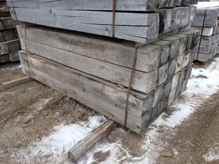 Qty Of 8ft X 8in X 8in Pieces Of Dunnage *Note: Dunnage On Top Not Included*