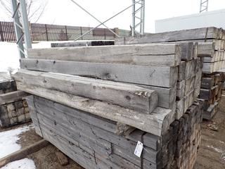 Qty Of 8ft X 6in X 6in Pieces Of Dunnage *Note: Dunnage On Bottom Not Included*