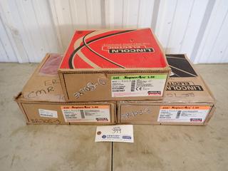 (1) Box Of Super Arc L-56 0.045 Welding Wire C/w (2) Boxes Of Super Arc L-50 0.035in Welding Wire *Unused*