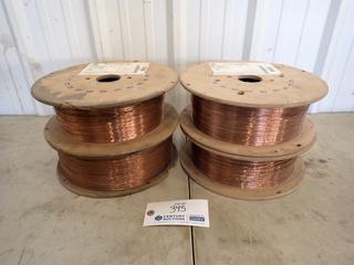 Qty Of (4) Spools Of ESAB Spoolarc 0.045in And 0.035in Welding Wire