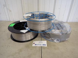 (2) Spools Of Solidarc 110 SSM 0.035in And (1) Spool Of Avesta 0.045in Welding Wire