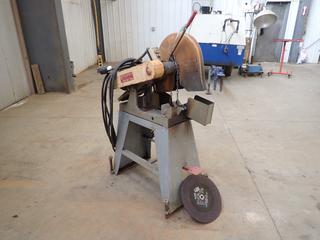 Everett Industries Inc Model 14-16 25-24/12A 10Hp 208-230/460V 3-Phase Dry Abrasive Cut Off Saw. SN 13-5871