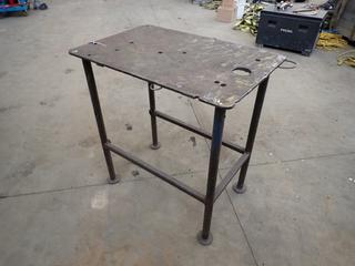 3ft X 2ft X 37in Steel Work Table