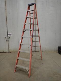 Sturdy Model AR665-10C 300lb Cap. 10ft Step Ladder